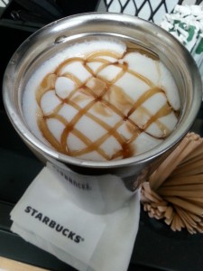 Latte macchiato Erable Starbucks