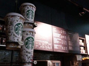Cups automne Starbucks
