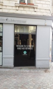 Starbucks Nantes - rue de la Marne - Travaux