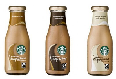 Les Frappuccino en bouteille à découvrir chez Starbucks, sur les plages et dans certains supermarchés.